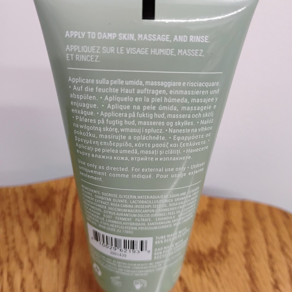 Biossance Squalane Enzyme Sugar Body Scrub Exfoliator 2‎ Fl Oz Travel Size NEW - Picture 2 of 3